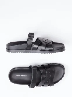 – Sandale aus Kalbleder in*Andrea Sabatini Clearance