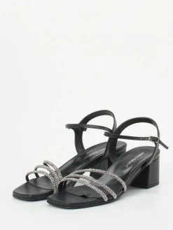 – Sandalette aus Metallicleder*Andrea Sabatini Best