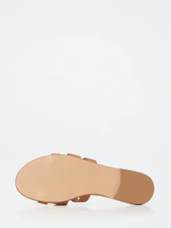 – Slides aus Lammleder cognac*Andrea Sabatini Discount