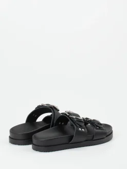 – Zweiriemer-Pantolette aus Hirschleder*Andrea Sabatini Online