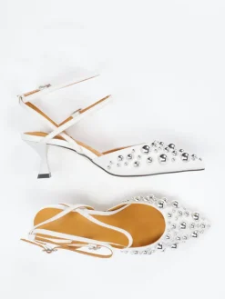 – Slingpumps aus Leder glänzend*Apepazza Outlet