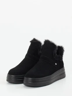 – Stiefeletten aus Veloursleder*Apepazza Outlet