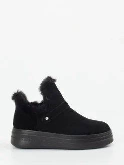 – Stiefeletten aus Veloursleder*Apepazza Outlet