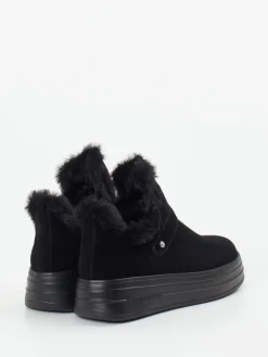 – Stiefeletten aus Veloursleder*Apepazza Outlet