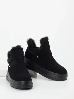 – Stiefeletten aus Veloursleder*Apepazza Outlet