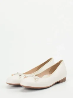 – Ballerinas aus Hirschleder in Cremeweiß*Ara Discount