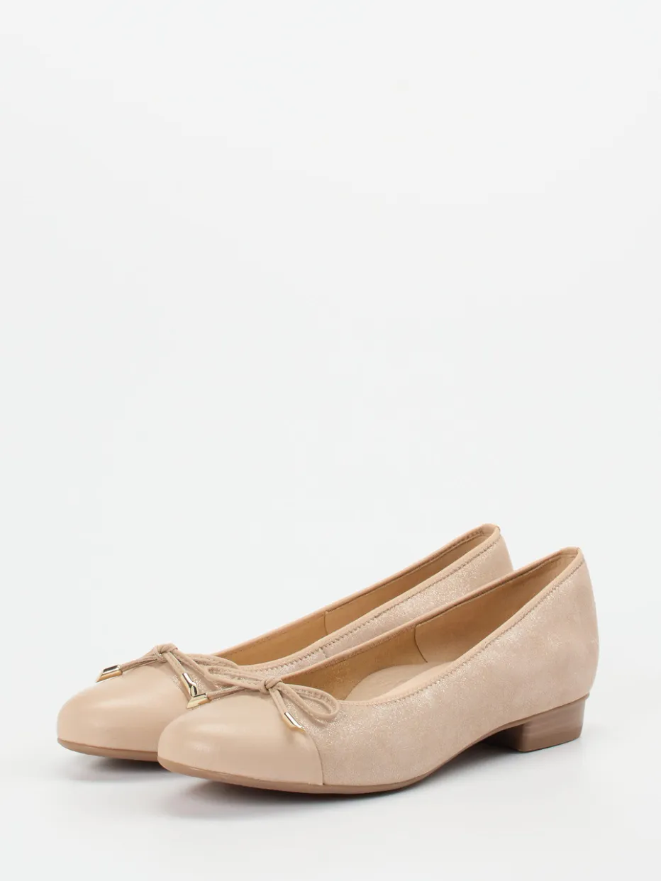 – Ballerinas aus Metallicleder glänzend*Ara Discount