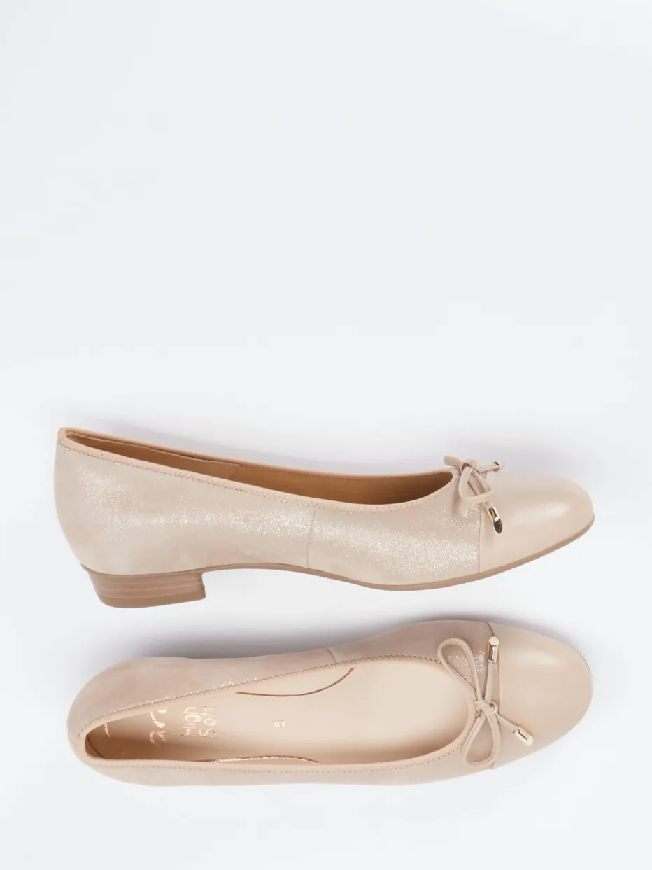 – Ballerinas aus Metallicleder glänzend*Ara Discount