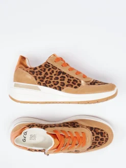 – Chunky Sneaker aus geprägtem Leder*Ara Clearance