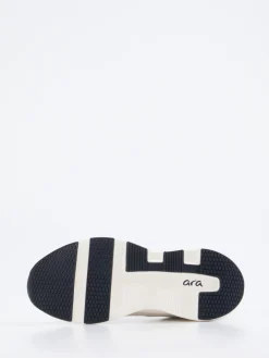 Damen Ara – Chunky Sneaker aus Textil in Offwhite