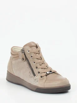 Damen Ara – High-Top Sneaker aus geprägtem Leder