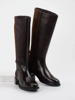 – Kniehohe Stiefel aus Kalbleder in*Ara Outlet