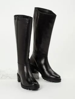 – Kniehohe Stiefel aus Kalbleder*Ara Discount