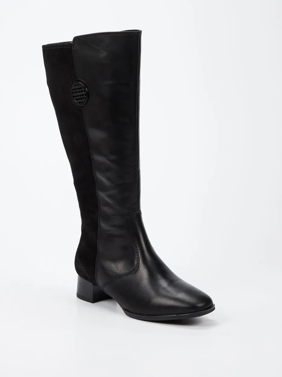 – Kniestiefel aus Kalbleder und Veloursleder*Ara Best