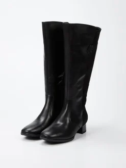 – Kniestiefel aus Kalbleder und Veloursleder*Ara Best