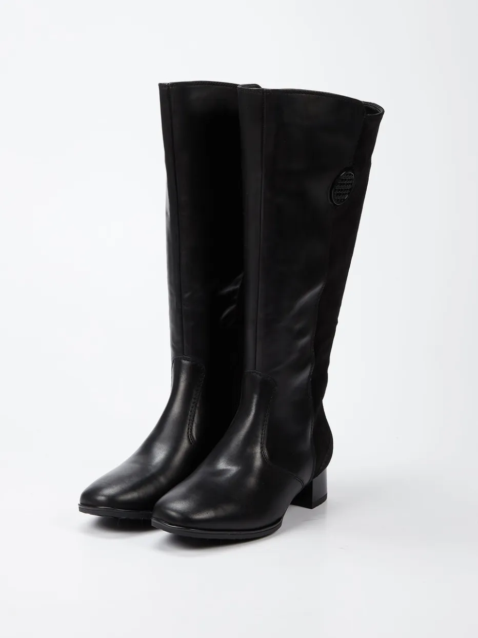 – Kniestiefel aus Kalbleder und Veloursleder*Ara Best