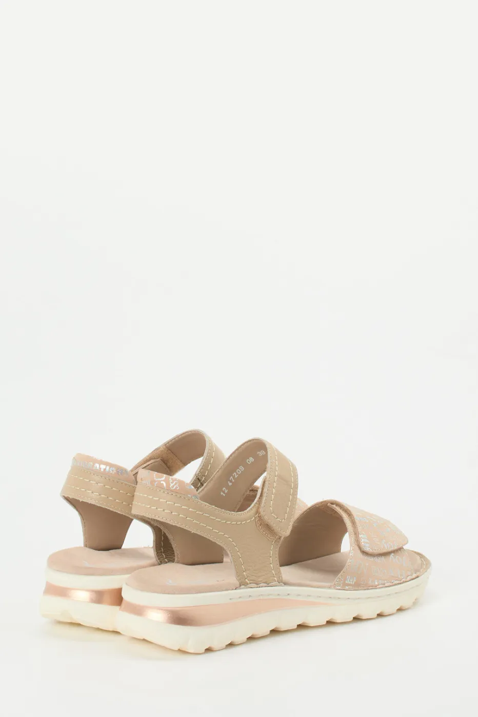 – Komfortsandale aus geprägtem Leder*Ara Sale