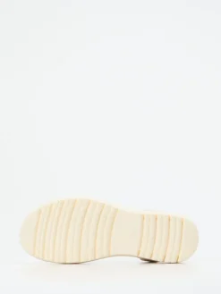 – Komfortsandale aus geprägtem Leder creme*Ara Clearance