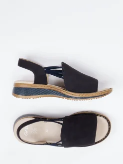 – Komfortsandale aus Veloursleder*Ara Online