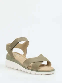 Damen Ara – Komfortsandalen aus Veloursleder