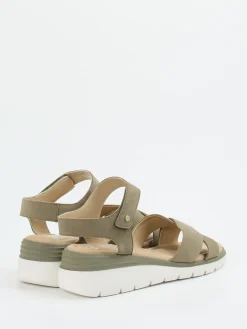 Damen Ara – Komfortsandalen aus Veloursleder