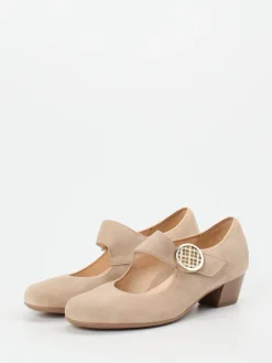 – Mary Jane Pumps aus Veloursleder*Ara Discount