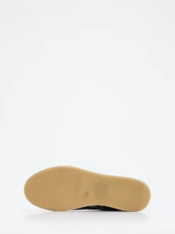 – Mid-Top Sneaker aus geprägtem Leder bronze*Ara Clearance