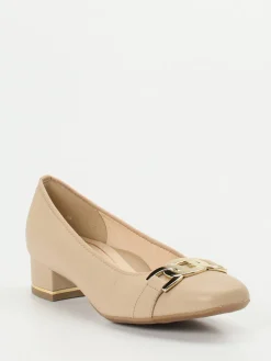 Damen Ara – Pumps aus Kalbleder mit Zierkette