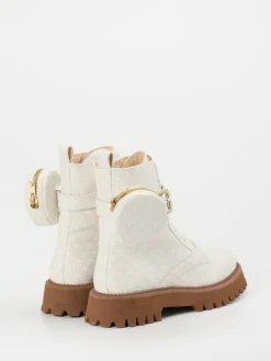 Damen Ara – Schnürboots aus geprägtem Leder in