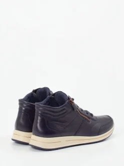 – Schnürstiefelette aus Kalbleder dunkel*Ara Hot