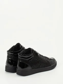 Damen Ara – Schnürstiefelette aus Lackleder