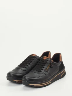 – Sneaker aus Kalbleder in mit Metallic-Details*Ara Best