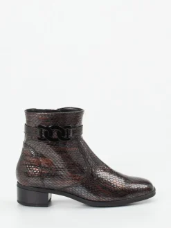 – Stiefelette aus geprägtem Leder in*Ara Clearance