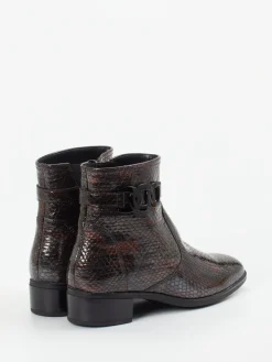 – Stiefelette aus geprägtem Leder in*Ara Clearance