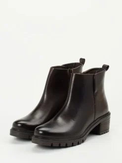 Damen Ara – Stiefelette aus Kalbleder in Dunkel