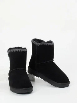 Damen Ara – Stiefelette aus Veloursleder