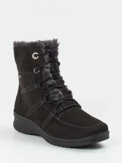Damen Ara – Winterboots aus Veloursleder in