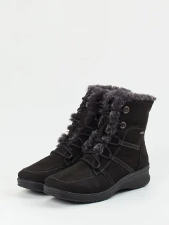 Damen Ara – Winterboots aus Veloursleder in