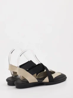 Damen Arche – Geschlossene Zehensandalen aus Leder Beige