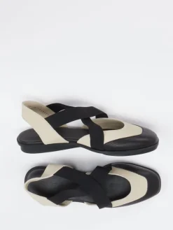 Damen Arche – Geschlossene Zehensandalen aus Leder Beige