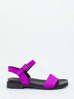 Damen Arche – Riemchensandale aus Nubukleder -Violett