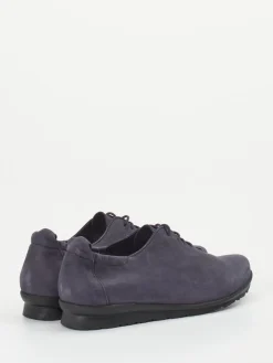 Damen Arche – Schnürschuhe aus Lammleder in Dunkel