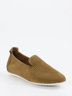 – Slipper aus Nubukleder in Cognac*Arche Outlet