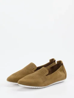 – Slipper aus Nubukleder in Cognac*Arche Outlet