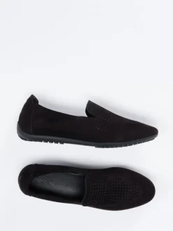 Damen Arche – Slipper aus Nubukleder in