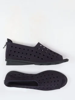 – Sommersandalen aus Nubukleder in Tief*Arche