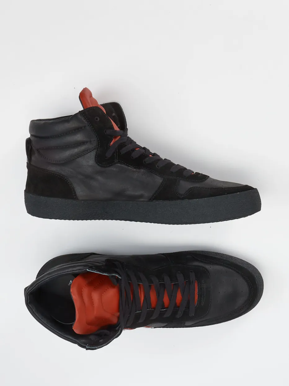 Herren Archivio, 22 Archivio 22 – High-Top Sneaker aus Kalbleder
