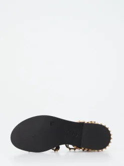 – Riemchensandale aus Kalbleder Goldnieten*ASH Sale