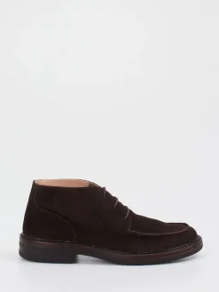 Herren Astorflex – Desert Boots aus Veloursleder dunkel