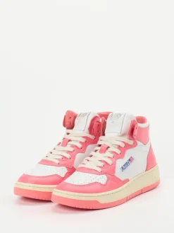 – High-Top Sneaker aus Leder in Pink-*Autry Sale